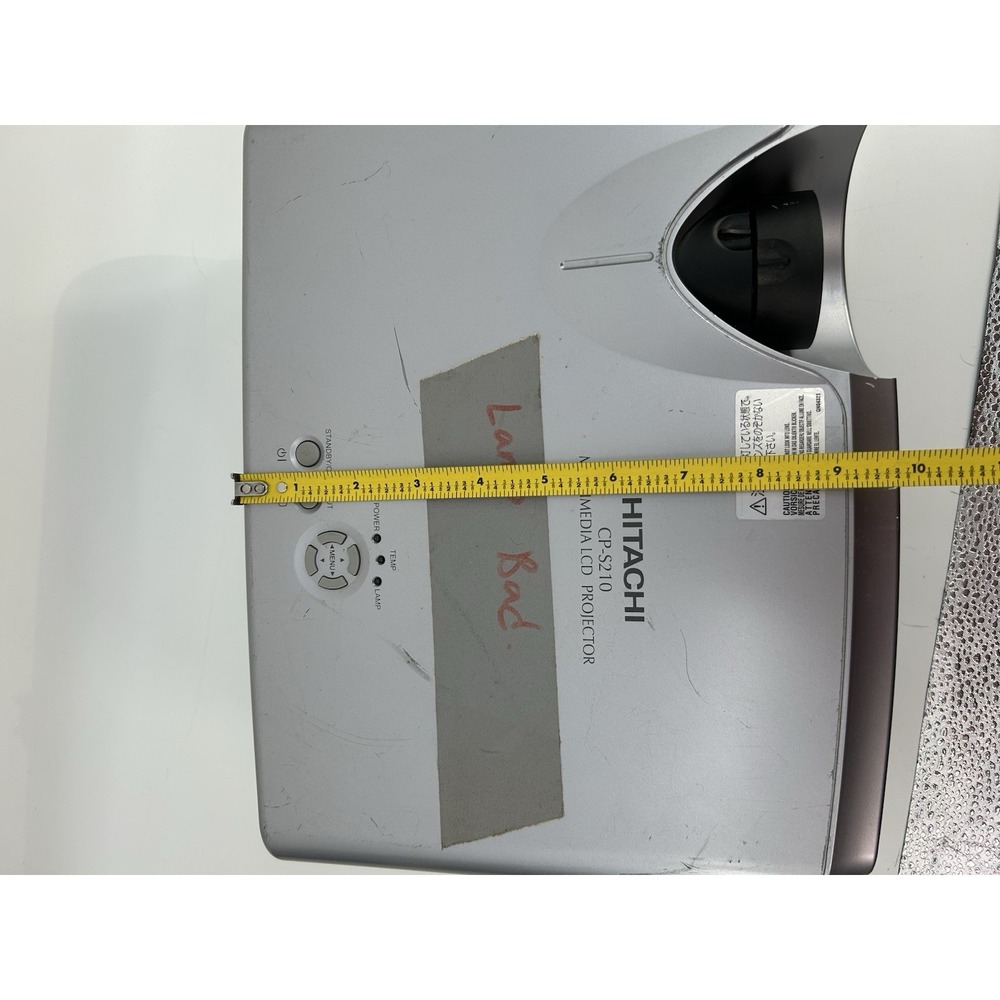 Hitachi CP-S210 Multimedia LCD Projector Tested - Picture 14 of 16